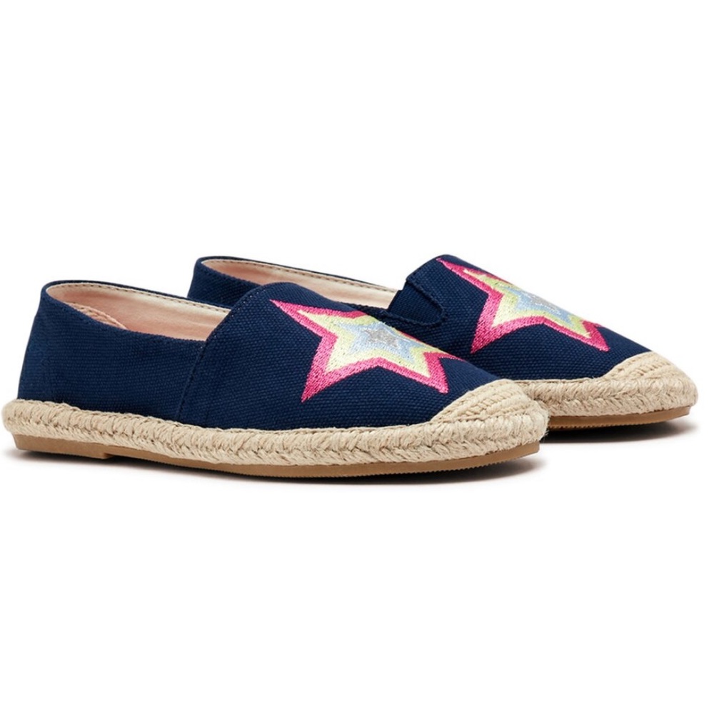 Joules Kids Unisex - Shelbury Espadrille Size 1